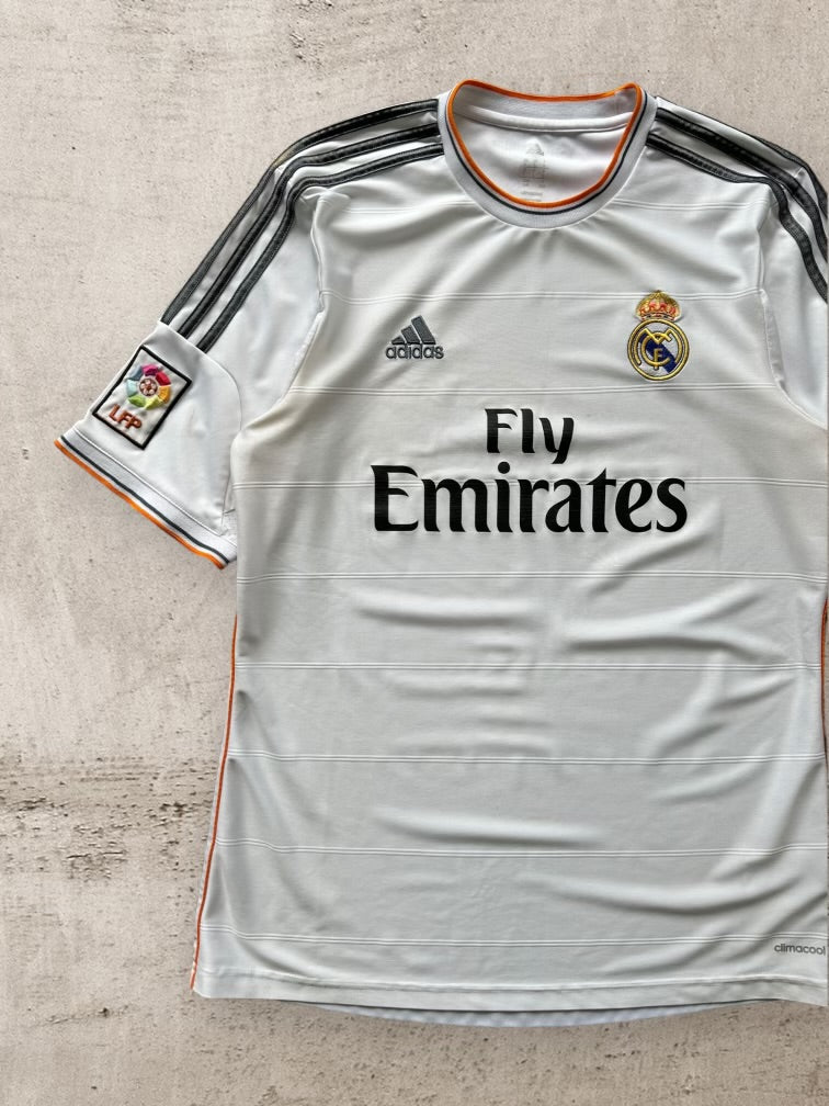 00s Adidas Real Madrid Soccer Jersey - Large