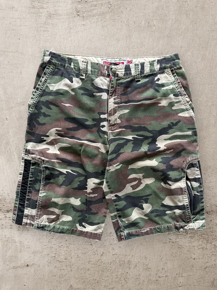 00s QuikSilver Camouflage Cargo Pants - 36