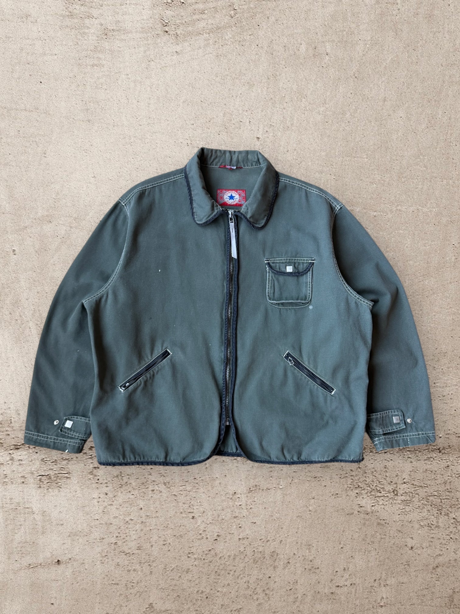 90s Converse Zip Up Jacket - XL