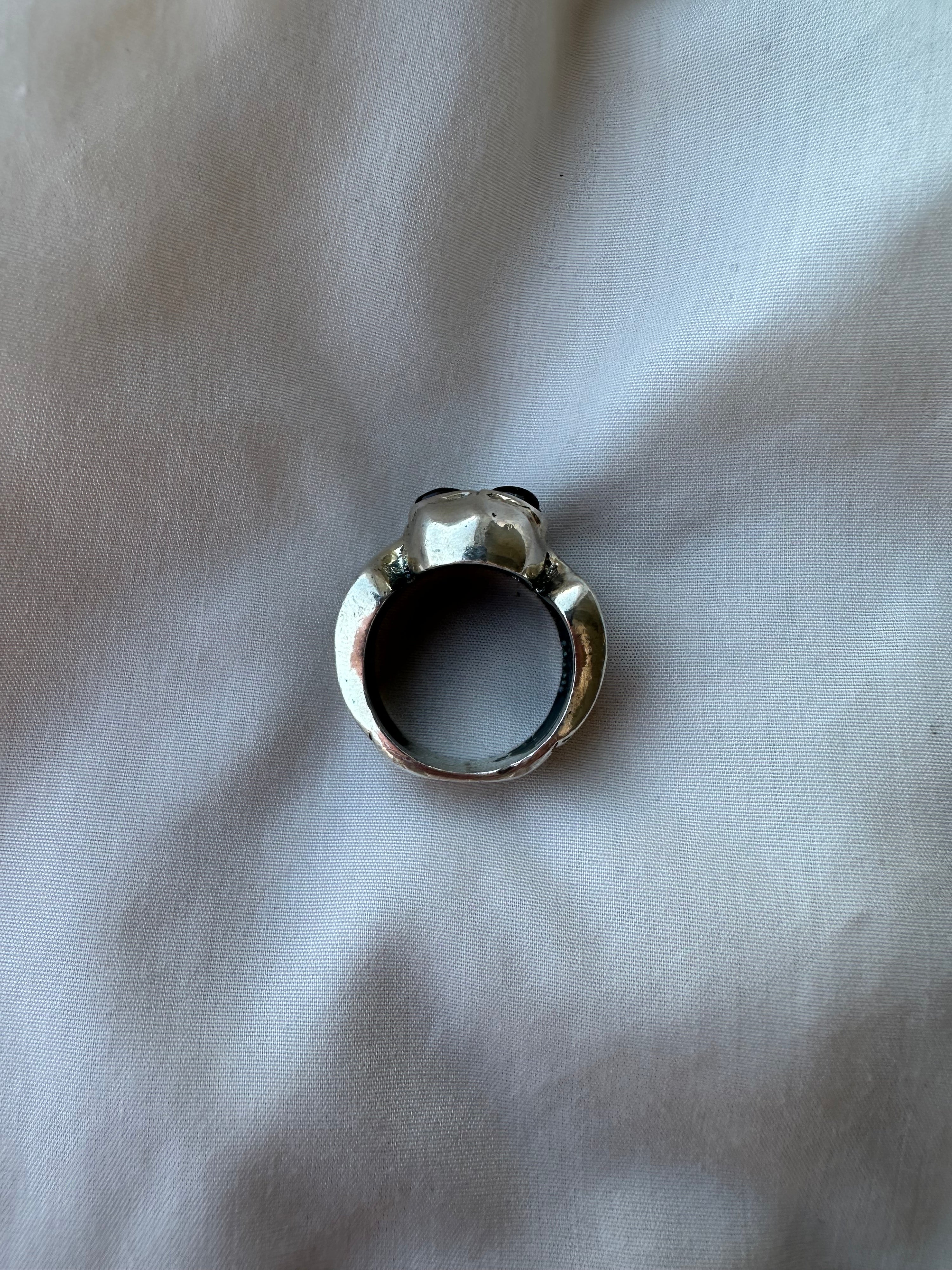 1980s Skill & Wings Ring Size 10