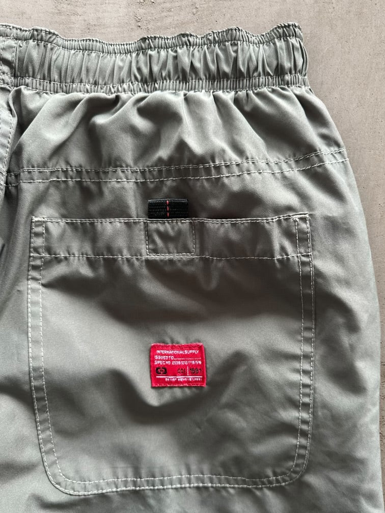 00s Old Navy Reversible Nylon Pants - 32x30