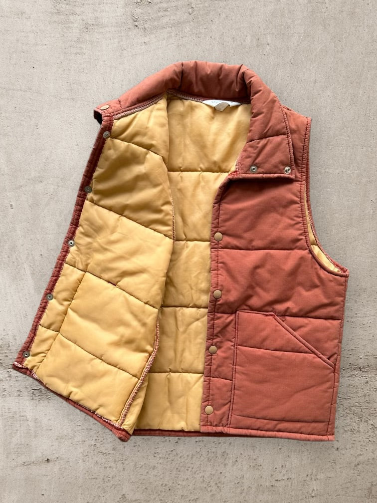 80s Nelson Quilted Puffer Vest - Small