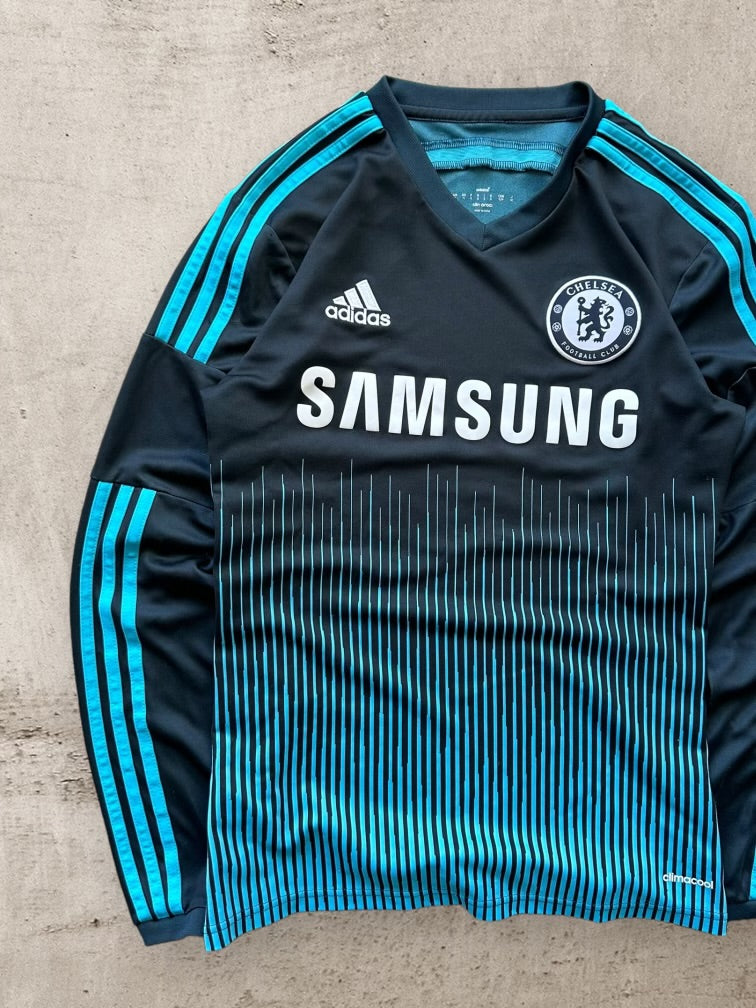 00s Adidas Samsung Chelsea Football Club Jersey - Small