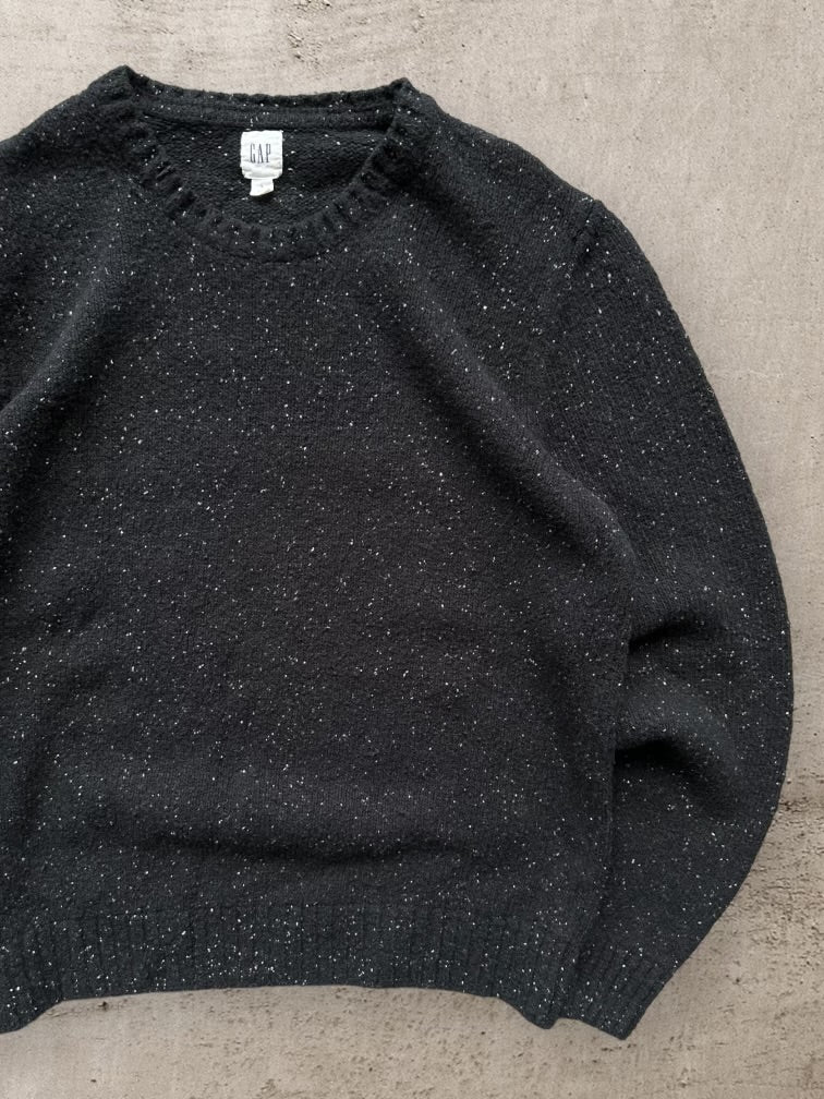 00s Gap Speckled Knit Sweater - Large