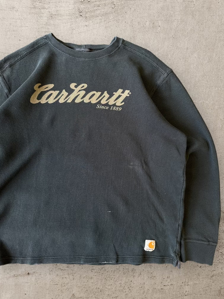 00s Carhartt Long Sleeve Thermal T-Shirt - Large