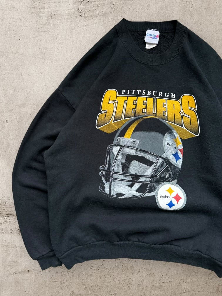 90s Pittsburgh Steelers Crewneck - XL