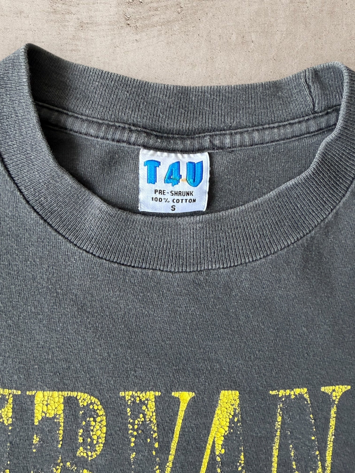 00s Nirvana Faded Graphic T-Shirt - Small