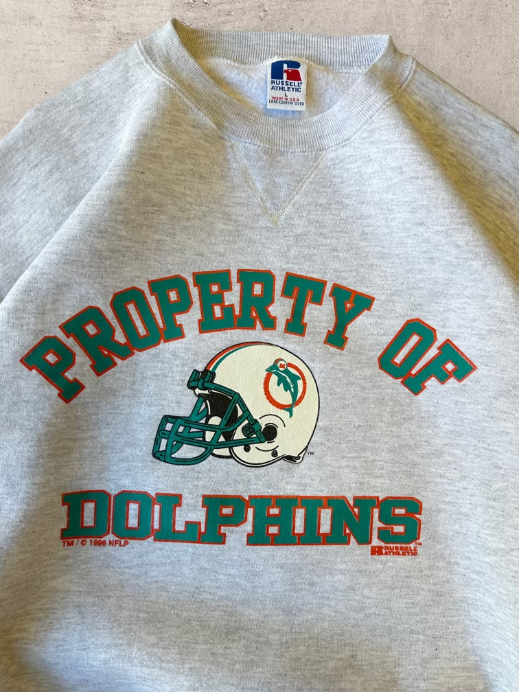 90s Miami Dolphins Russel Athletics Crewneck - Large