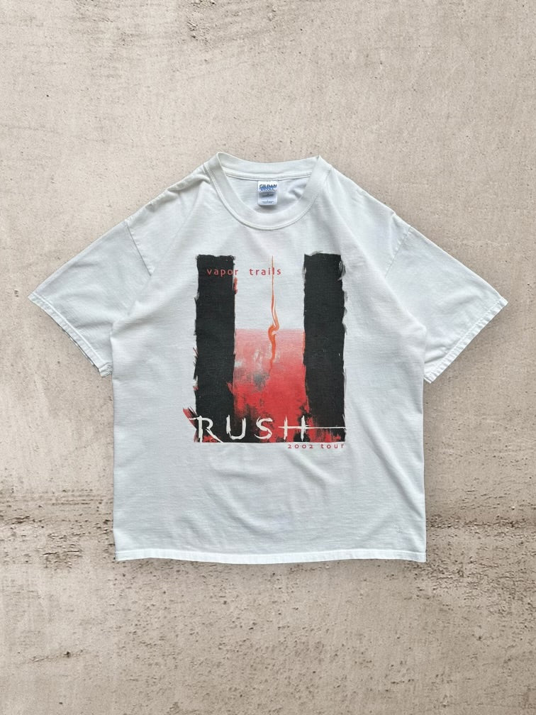 00s Rush Vapor Trails Tour Graphic T-Shirt - Large