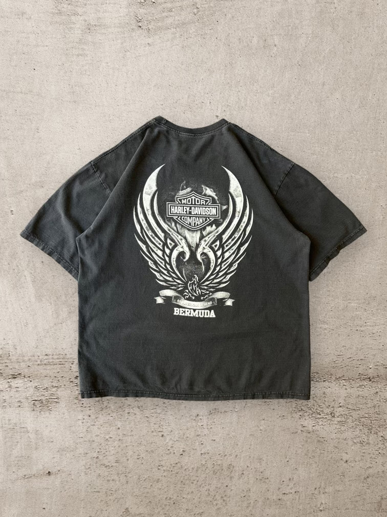 00s Harley Davidson Bermuda T-Shirt - XL