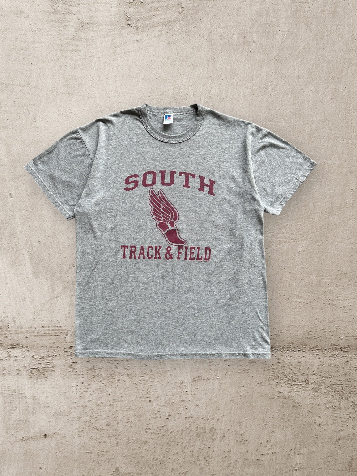 00s South Track & Field Graphic T-Shirt - XL