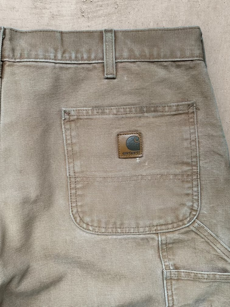 00s Carhartt Blanket Lined Carpenter Pants - 36x31