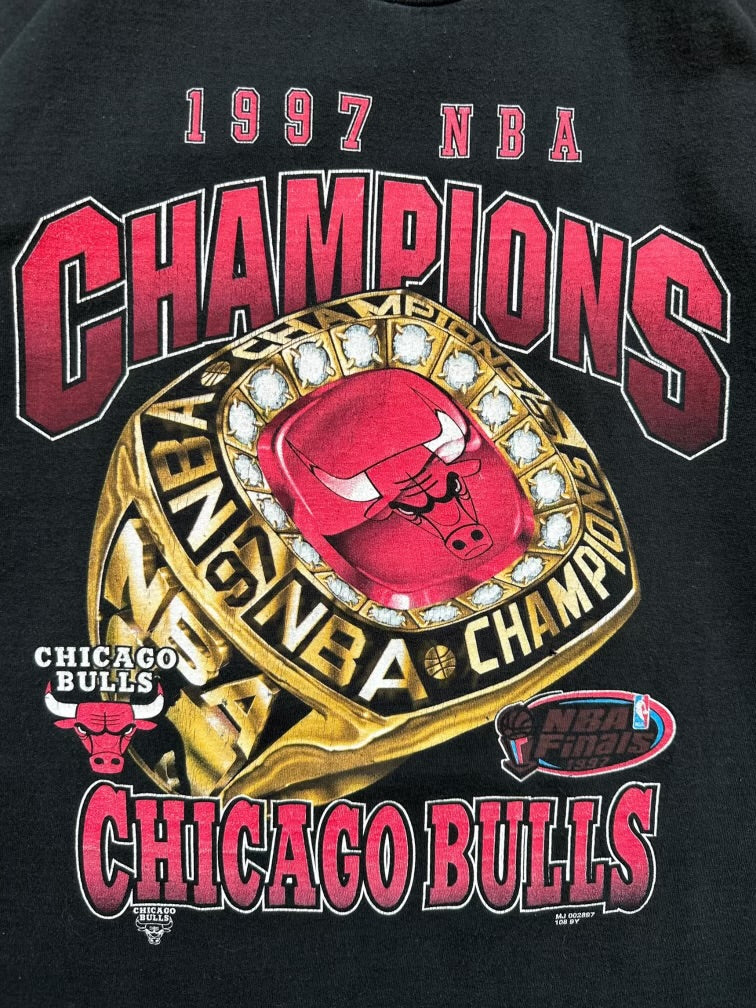 1997 Chicago Bulls Champions Polo shops Shirt