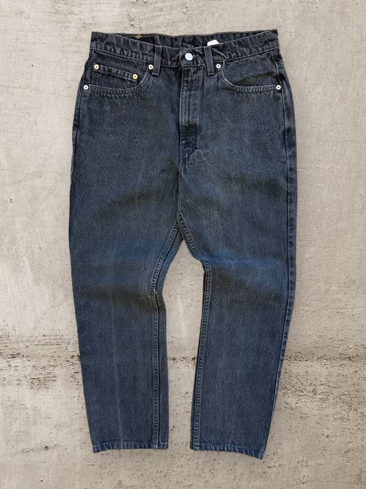 90s Levi’s 517 Black Denim Jeans - 32x25