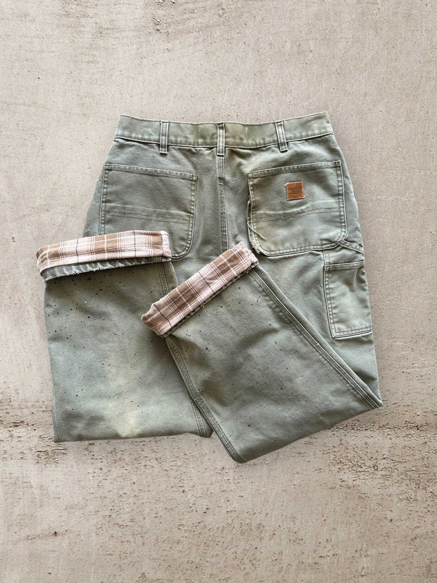 00s Guide Series Blanket Lined Faded Pants - 30x29