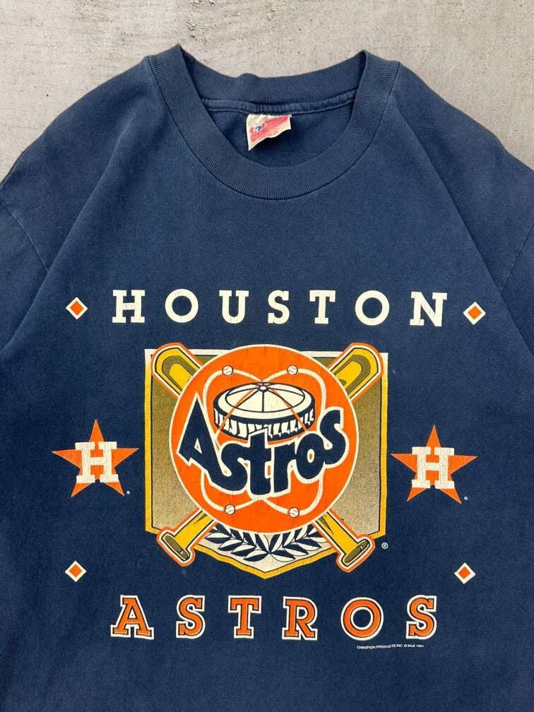 90s Houston Astros Graphic T-Shirt - Large