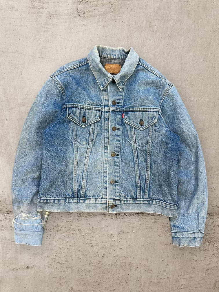 80s Levi’s Wool Lined Denim Jacket - Small