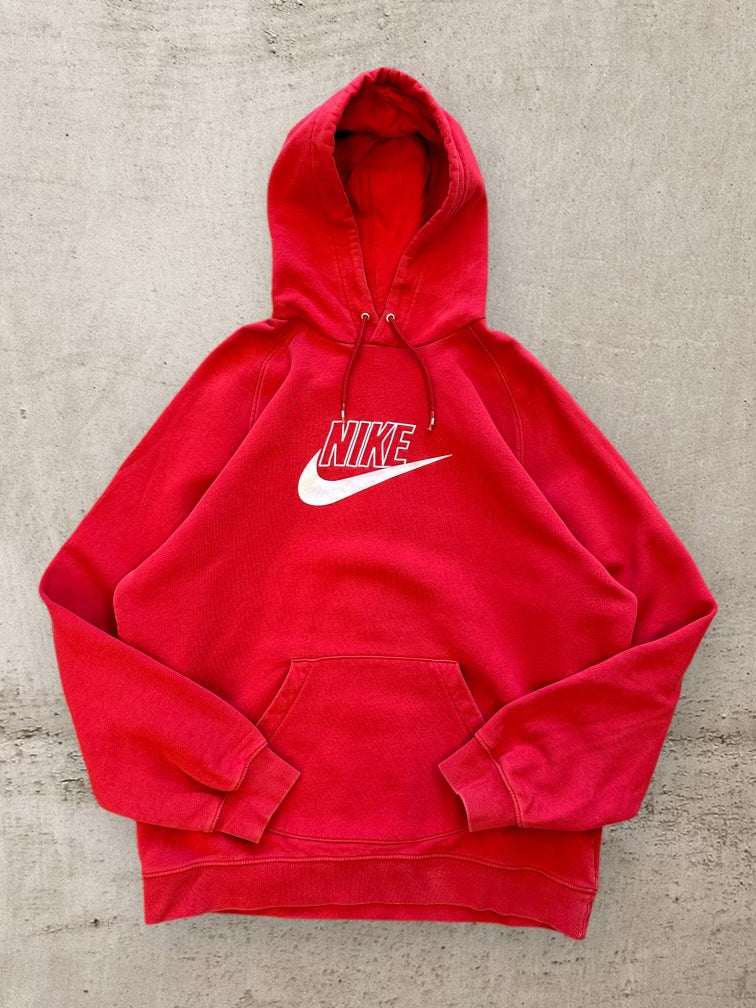 00s Nike Swoosh Red Hoodie - XL – The Juncture