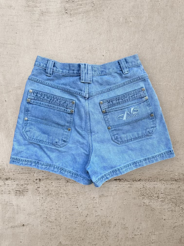 90s No Excuses Denim Shorts - 28