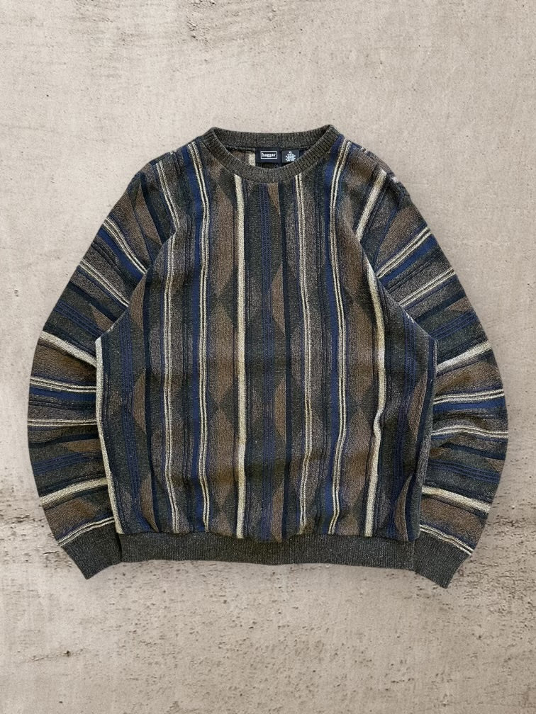 00s Hagar Multicolor Knit Sweater - XL