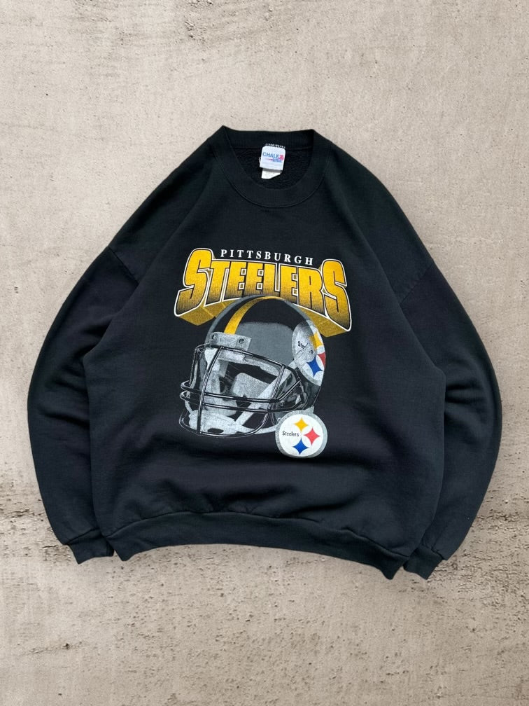 90s Pittsburgh Steelers Crewneck - XL