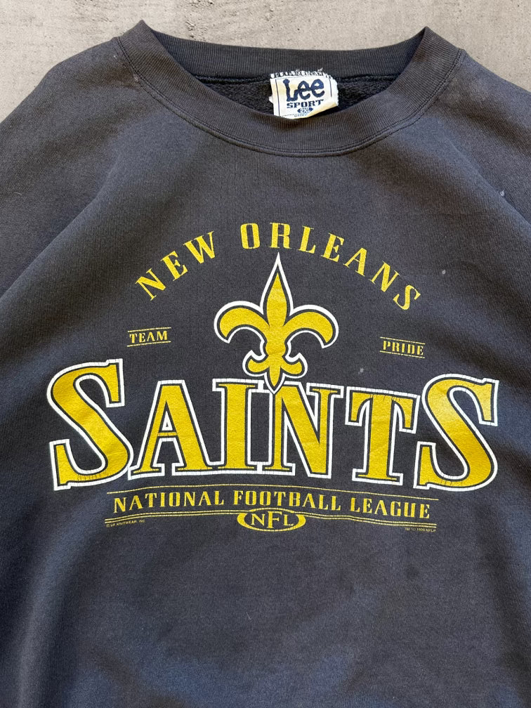 90s Lee Sport New Orleans Saints Crewneck - XXL