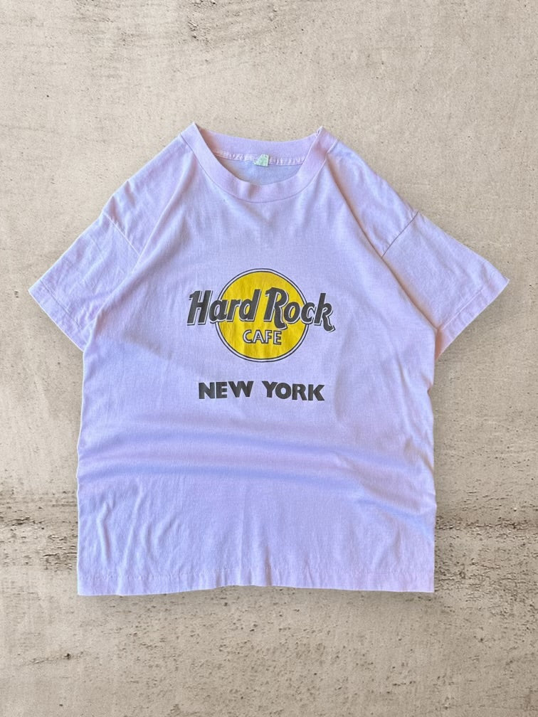 90s Hard Rock Cafe New York Graphic T-Shirt - Medium