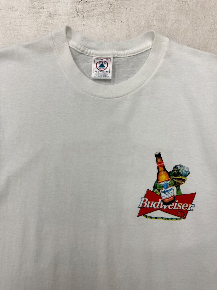 90s Budweiser Tailgatin’ Graphic T-Shirt - Large