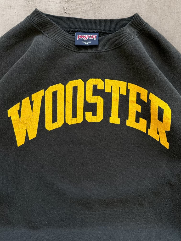 90s Wooster Spell Out Crewneck - XL