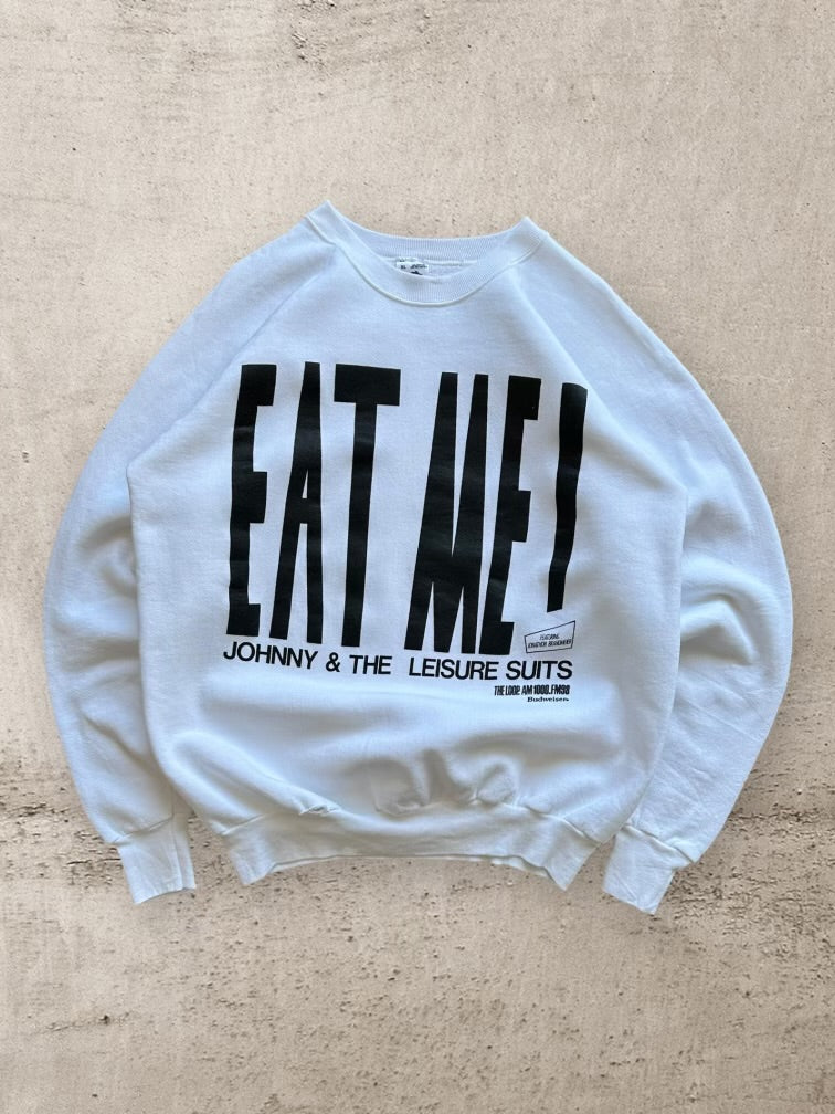 90s Eat Me! Graphic Crewneck - Large