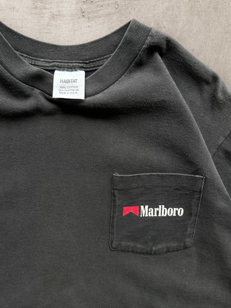 90s Marlboro Wild West Collection Pocket T-Shirt - Medium