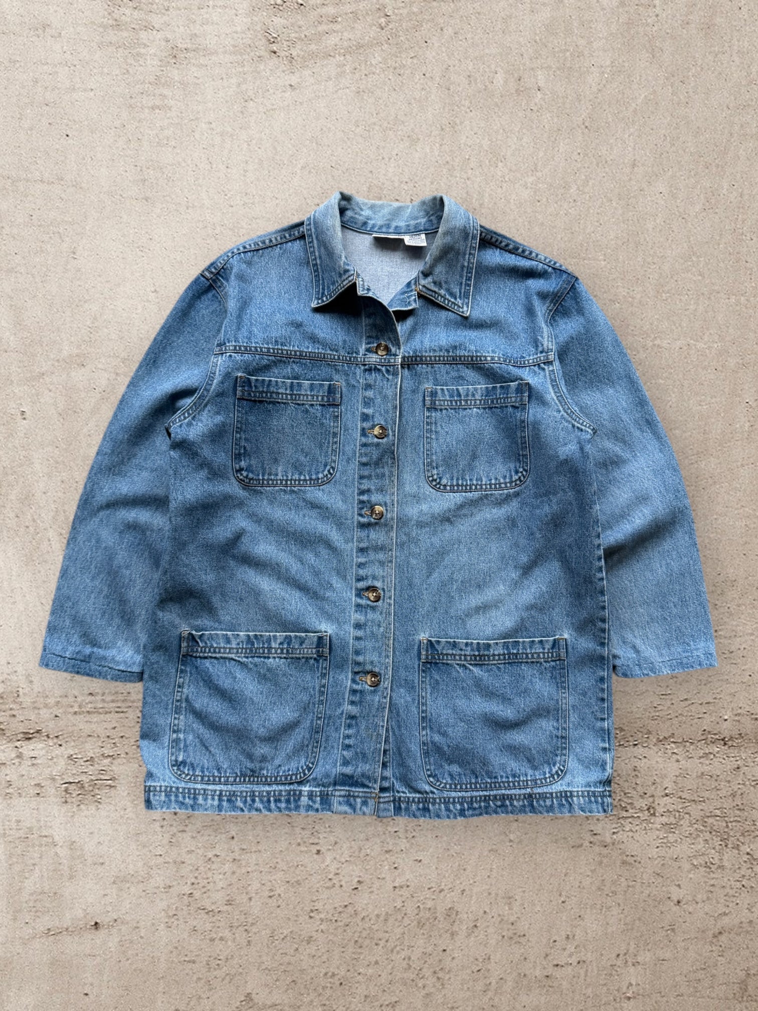 00s Cabin Creek Denim Chore Jacket - Medium