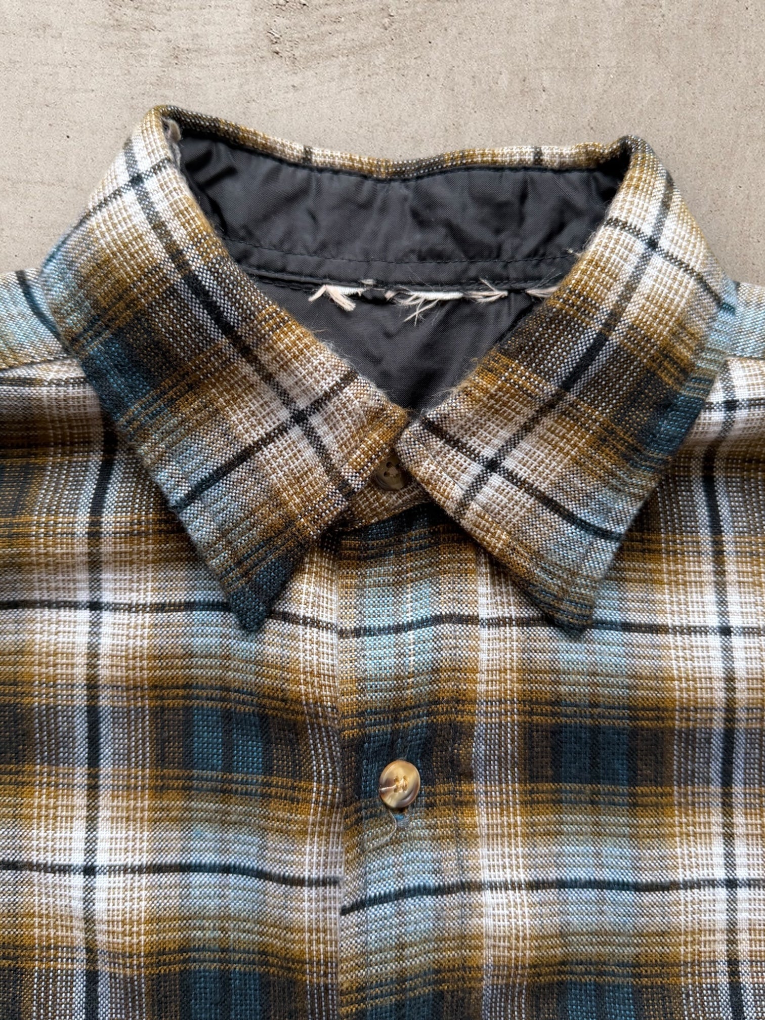 90s Northwest Territory Plaid Flannel Shirt - Large