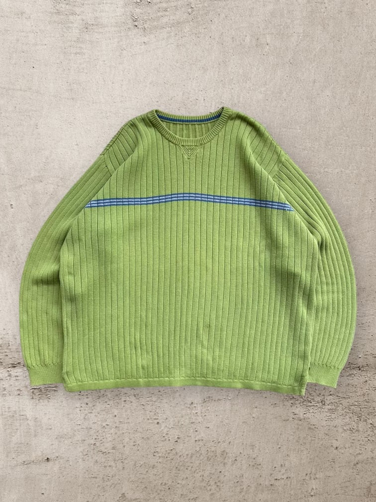 00s Striped Knit Sweater - XXL