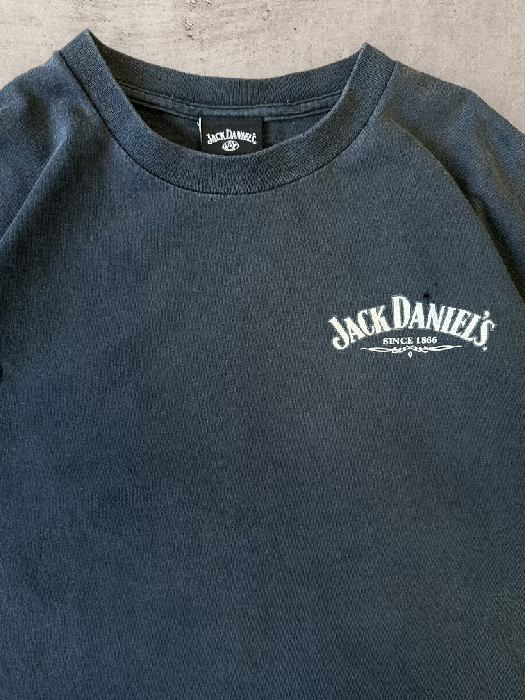 00s Jack Daniels Billiards T-Shirt - Large