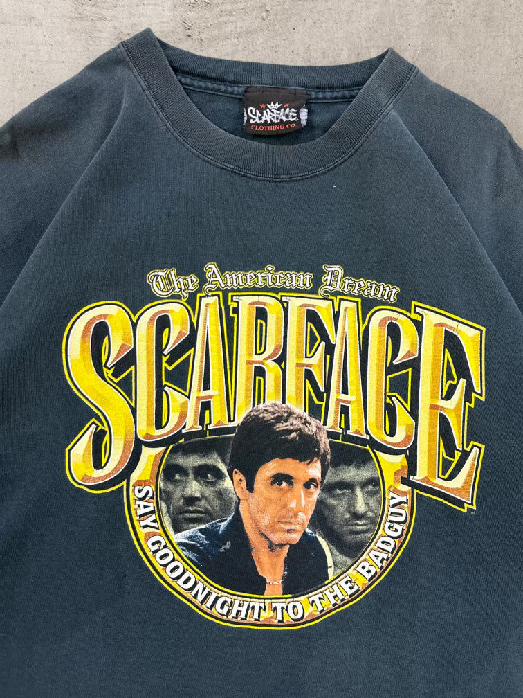 00s Scarface Say Goodnight to The Bad Guy T-Shirt - XL
