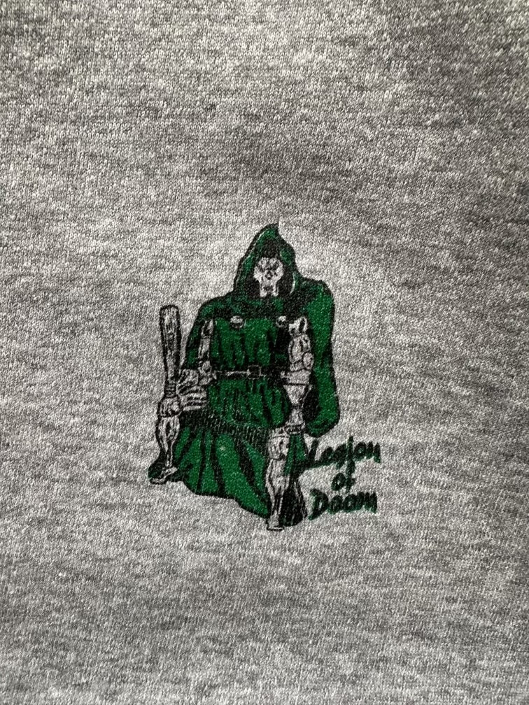 80s Doom Reaper Cut Off Sweatshirt - XL