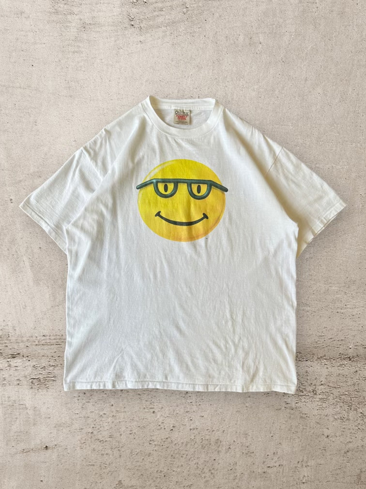 90s Microsoft Bob Smiley Face T-Shirt - XL