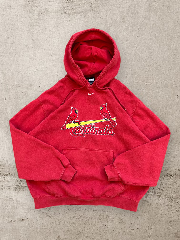 00s Nike Team St. Louis Cardinals Hoodie - XL