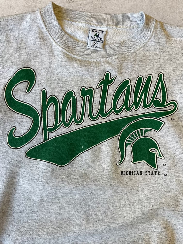 90s Michigan State Spartans Crewneck - Large