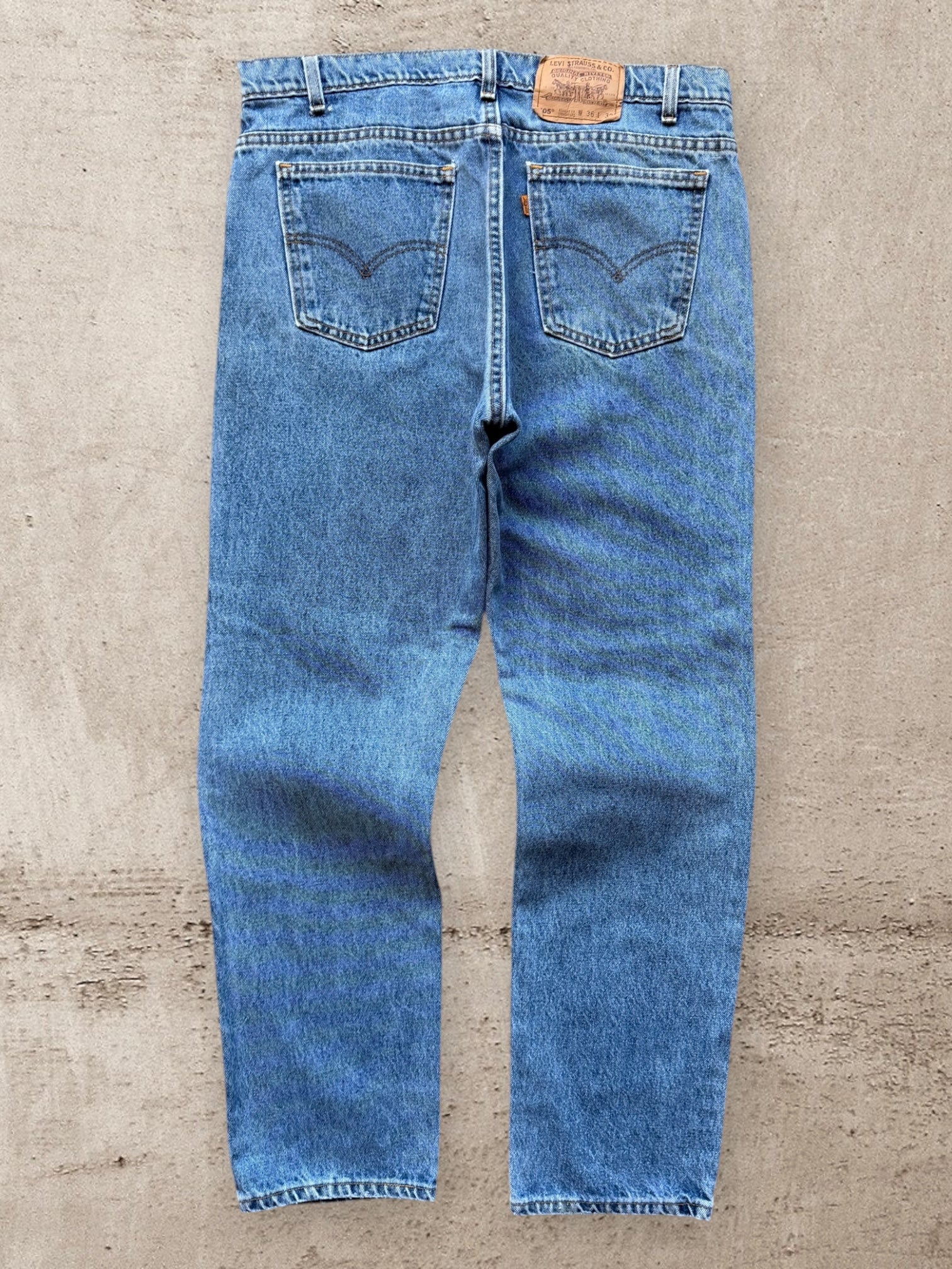 90s Levi’s 505 Orange Tab Denim Jeans - 35”