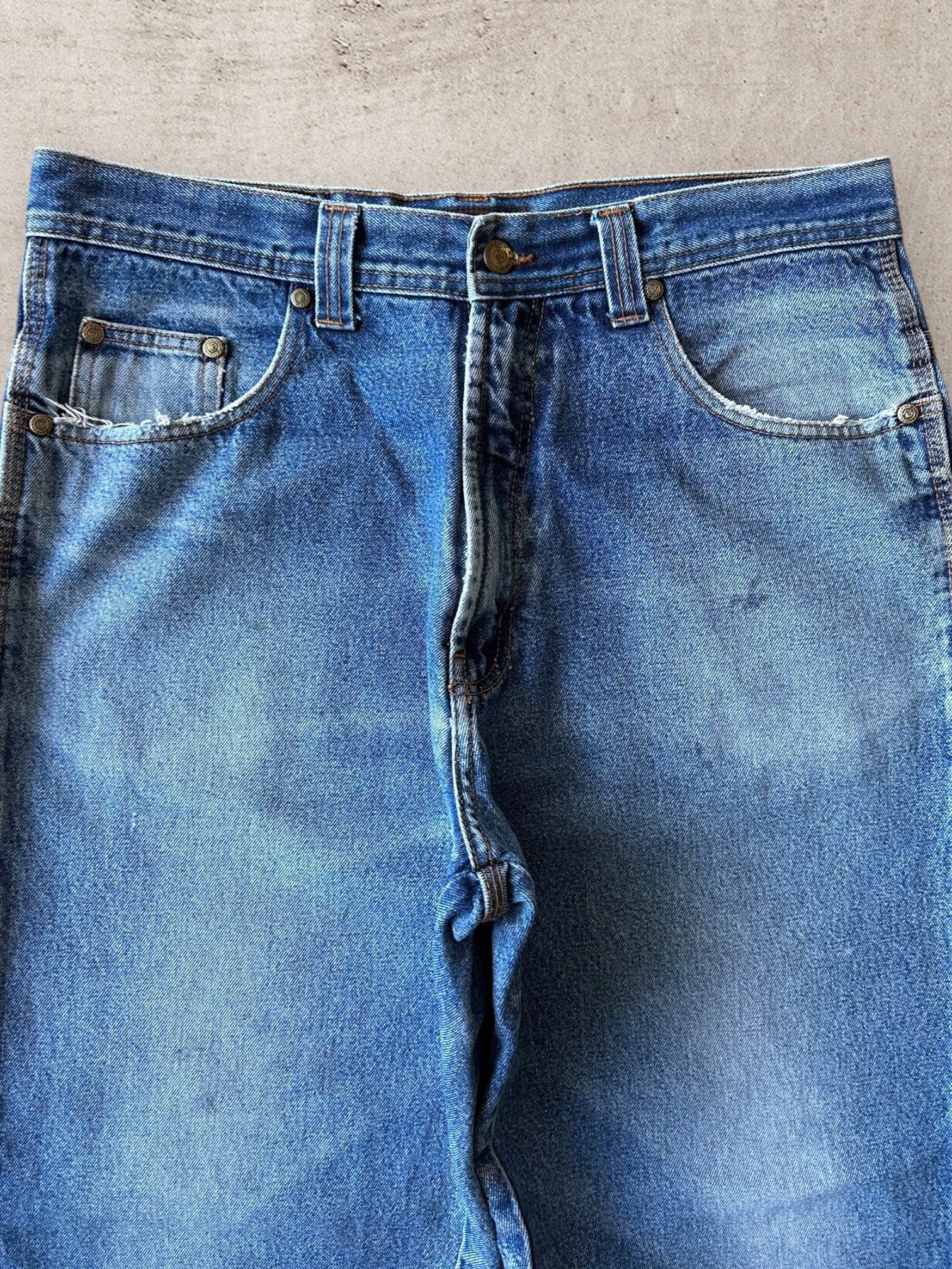 00s Risk Jeans Co. Baggy Denim Jeans - 35”