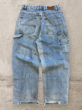 Load image into Gallery viewer, 90s Body Machine Baggy Denim Carpenter Pants - 32x28

