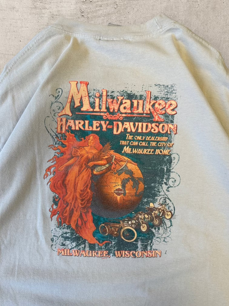00s Harley Davidson Milwaukee T-Shirt - Large