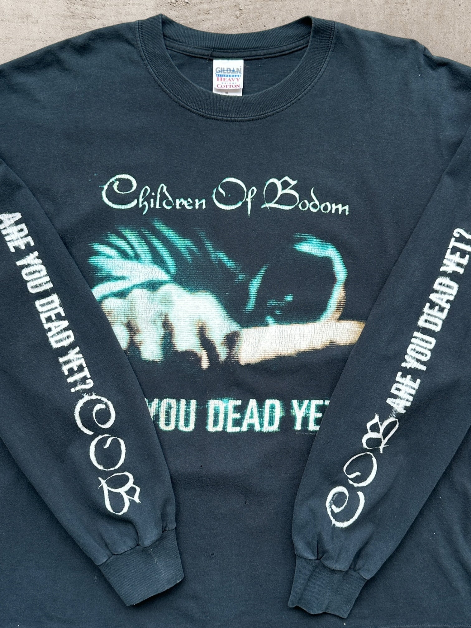 00s Children of Bodom Are you Dead yet L/S Graphic T-Shirt - XL