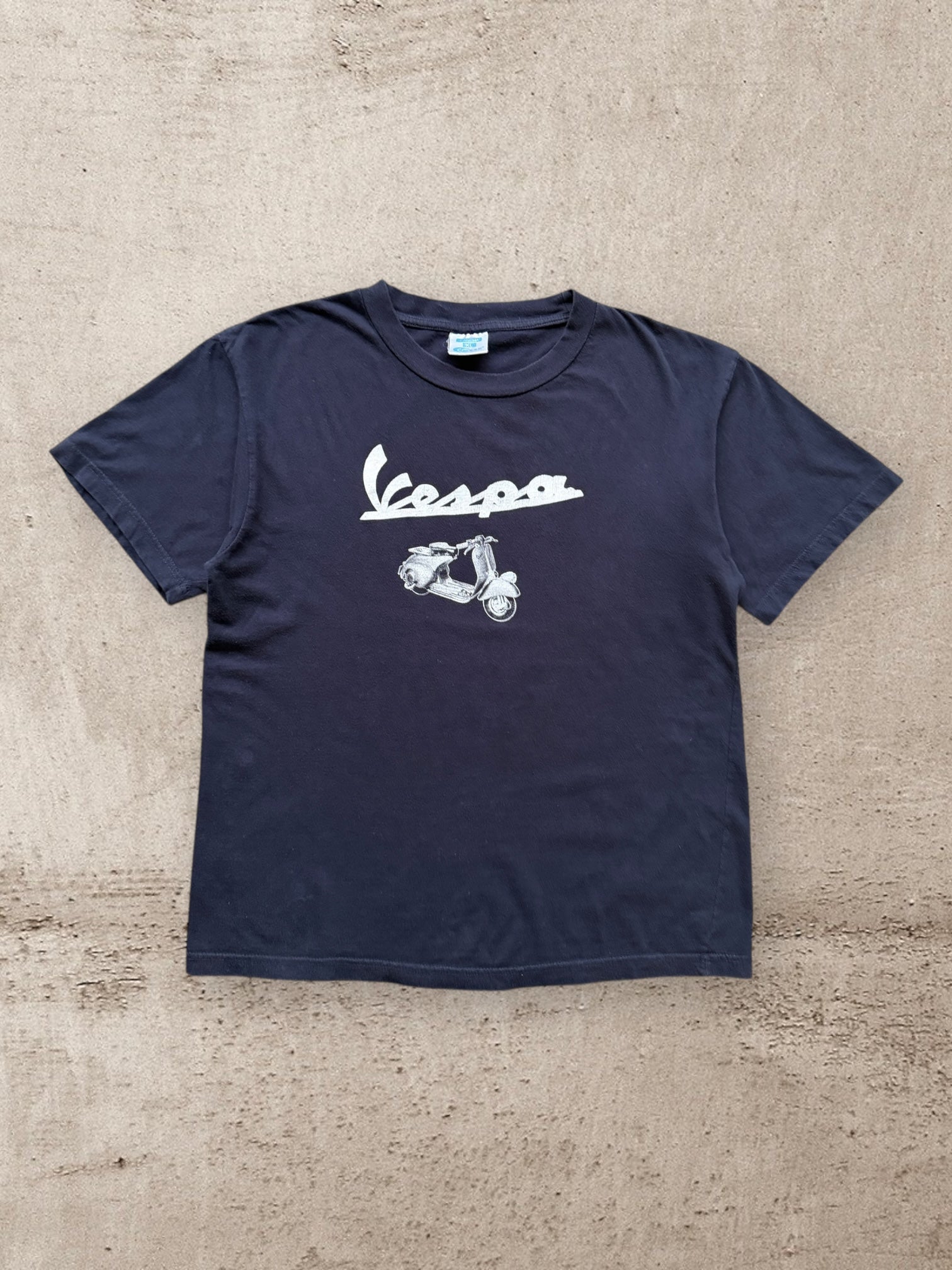 90s Vespa Scooter Graphic T-Shirt - Large