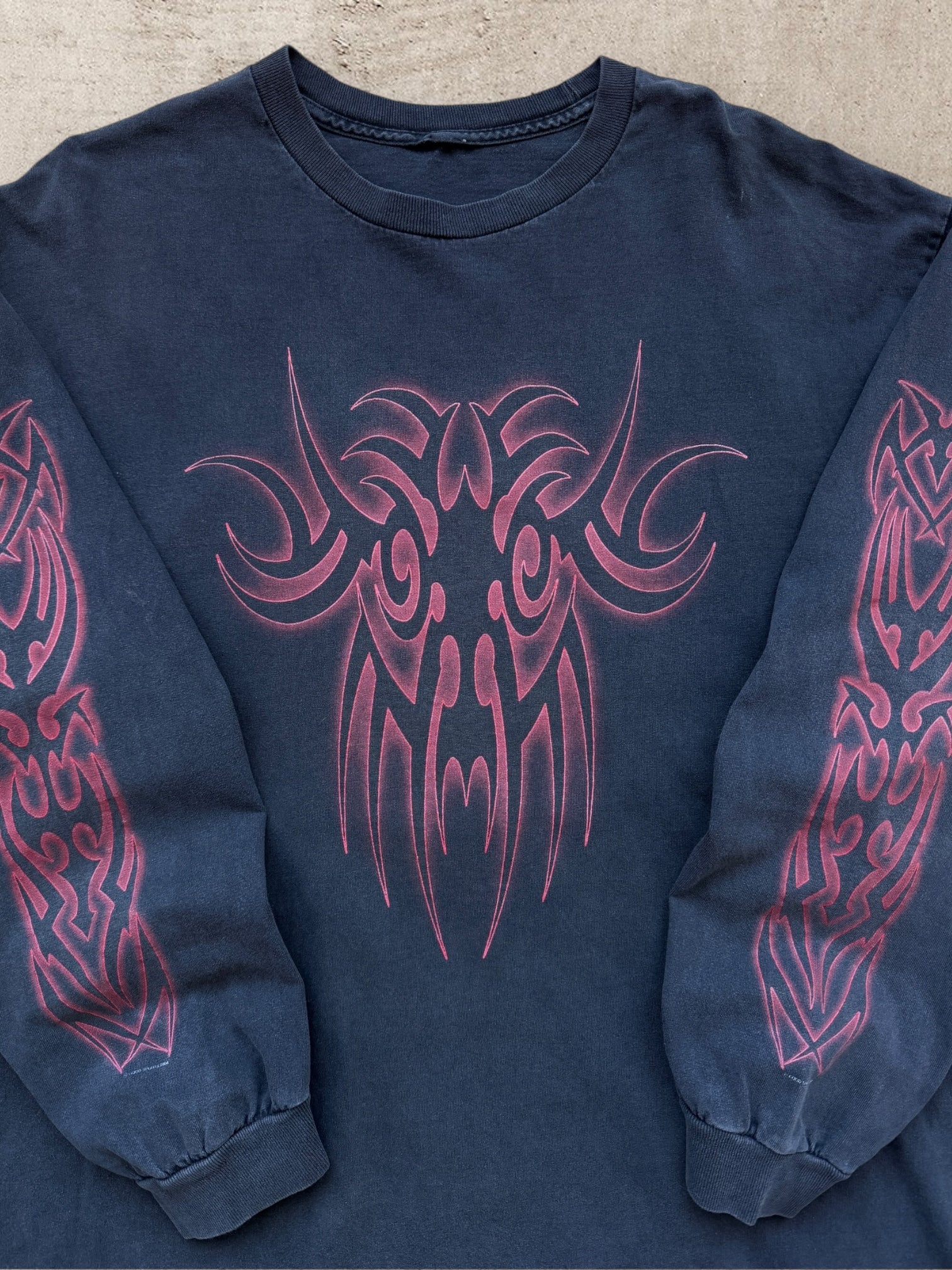 00s Randys Cycle Graphic L/S T-Shirt - XL