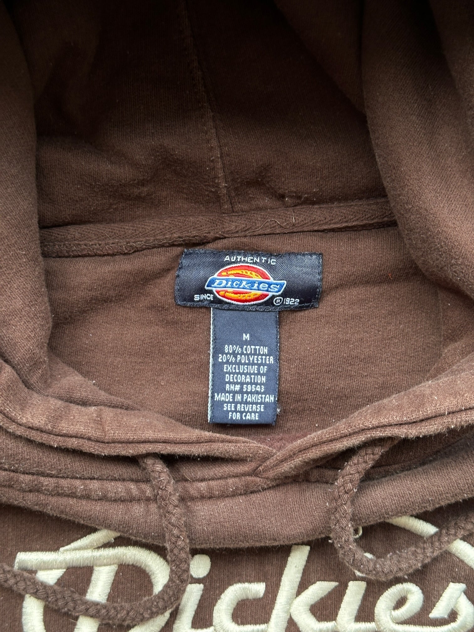 00s Dickies Embroidered Hoodie - Medium
