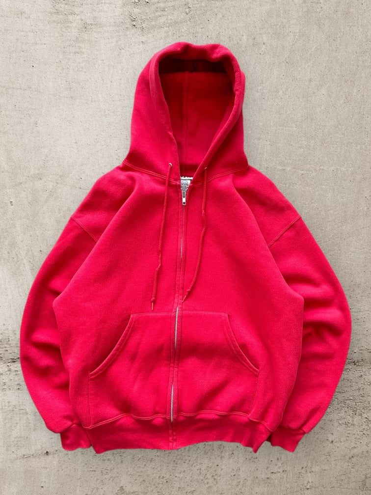 90s Simply For Sports Zip Up Hoodie - Medium