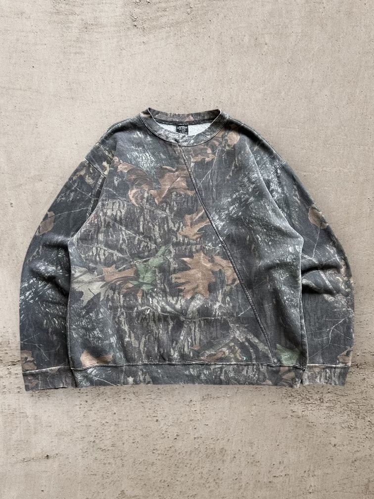 00s Mossy Oak Real Tree Crewneck - XL